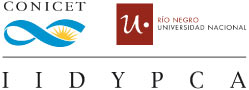 Río Negro Universidad Nacional, Conicet, IIDYPCA - Logo