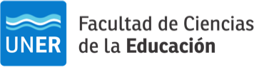 UNER Facultad de Ciencias de la Educación - Logo